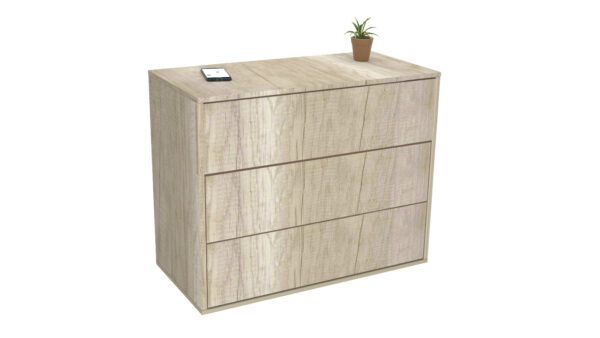 COMODA CON 3 CAJONES cod 3003 - Imagen 2