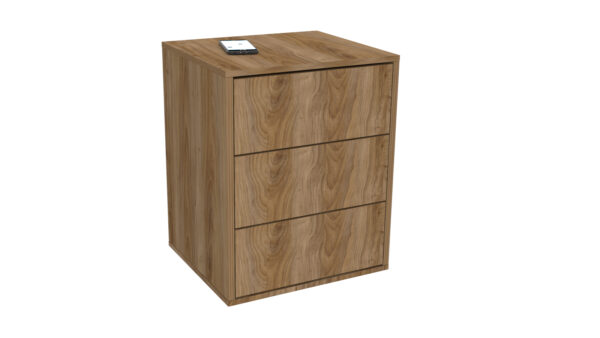 MESA DE LUZ 3 CAJONES cod 3004