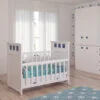 CUNA MODELO CUADROS O CRUCES MELAMINA MARCA "LA ESPERANZA" - Imagen 4