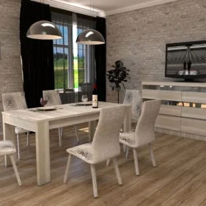 MESA CAPRI DE MELAMINA