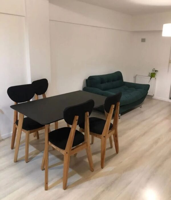 MESA ESCANDINAVA TAPA BLANCA O NEGRA - Imagen 4