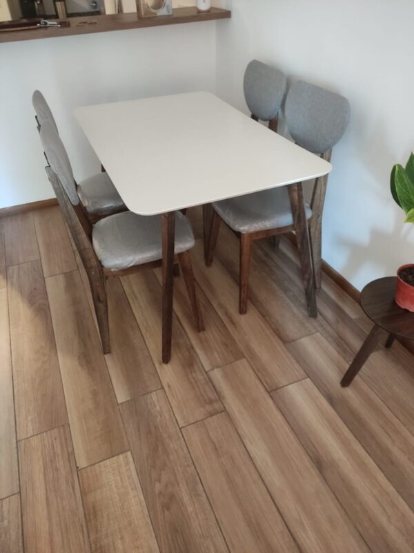 MESA ESCANDINAVA TAPA BLANCA O NEGRA - Imagen 5