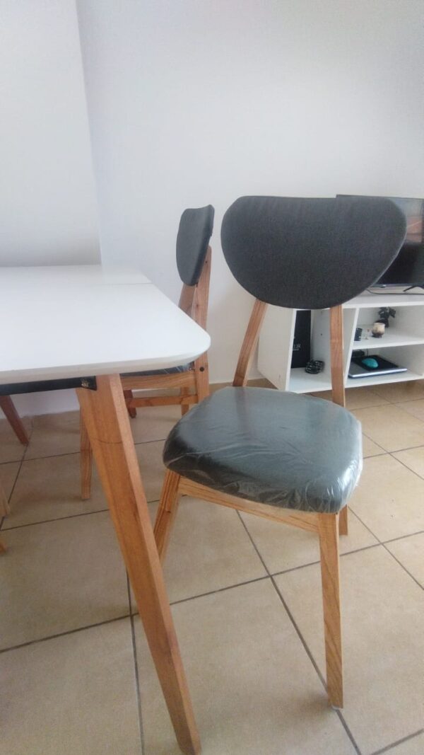 MESA ESCANDINAVA TAPA BLANCA O NEGRA - Imagen 6