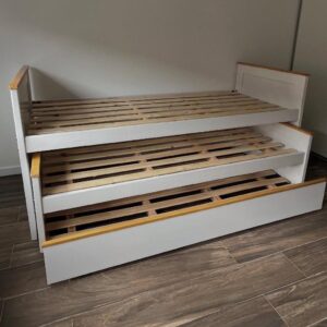 CAMA NIDO MADERA DE PINO LUSTRADA O PINTADA