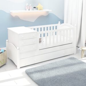 CUNA FUNCIONAL LACA BLANCA MODELO ESFERA