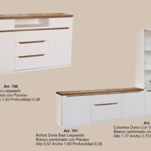 BAHIUT MODELO DUNA LAQUEADO