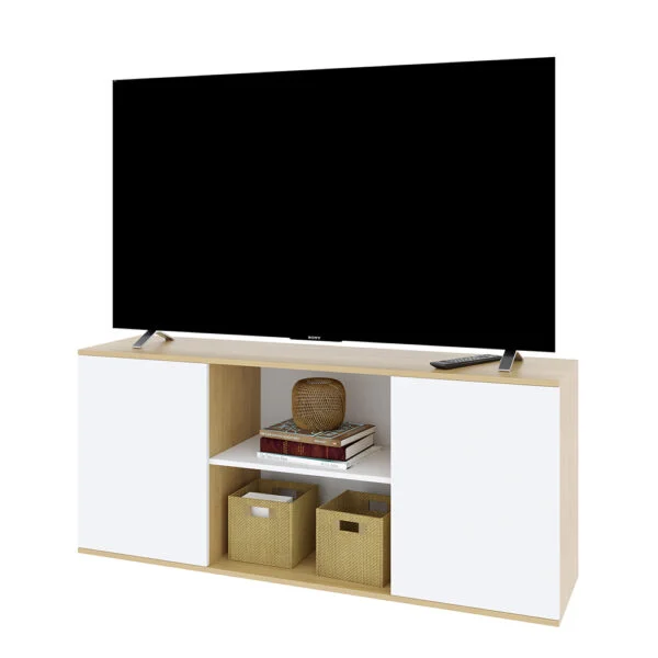 RACK TV 65″ 2 PUERTAS 1.40 M cod. DVS03