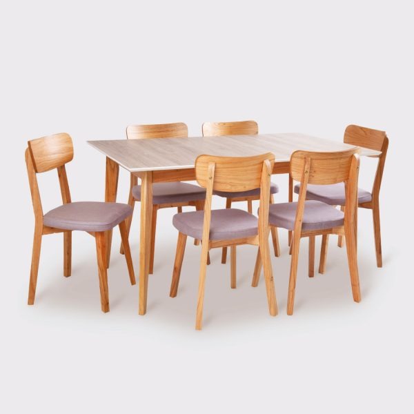 MESA NORDICA TAPA PARAISO O MELAMINA FIJAS O EXTENSIBLES - Imagen 6
