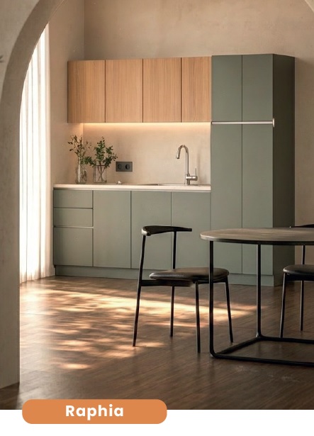 MUEBLES DE COCINA LINEA SIMPLE SIN MANIJAS - Imagen 10