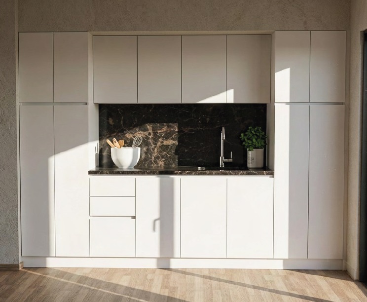 MUEBLES DE COCINA LINEA SIMPLE SIN MANIJAS - Imagen 12