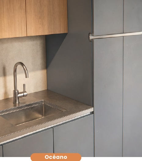 MUEBLES DE COCINA LINEA SIMPLE SIN MANIJAS - Imagen 11