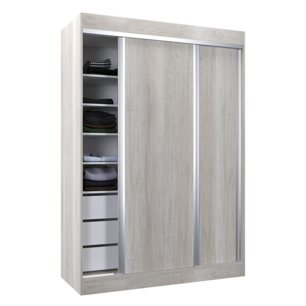 Placard melamina 1,36 x 1.98 metros cod. 520/521 - Imagen 2