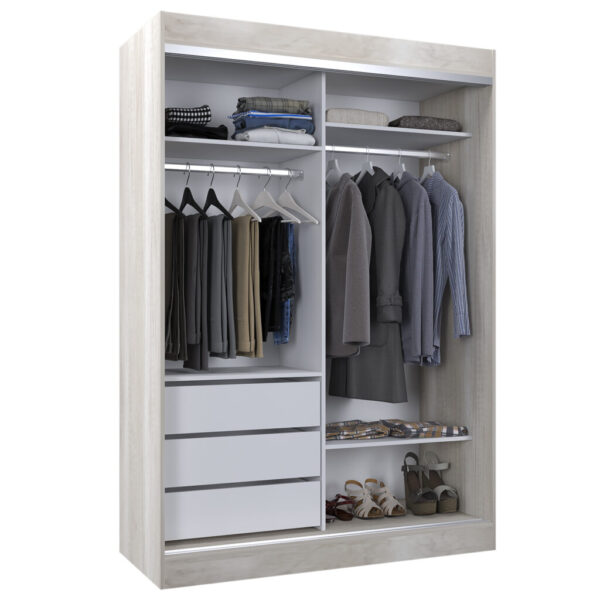 Placard melamina 1,36 x 1.98 metros cod. 520/521 - Imagen 4