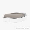 BASE EXTENSIBLE 1.40 A 1.60 M 4 CAJONES Y 2 ZAPATEROS - Imagen 2