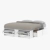 BASE EXTENSIBLE 1.40 A 1.60 M 4 CAJONES Y 2 ZAPATEROS - Imagen 5