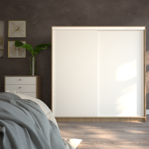 VESTIDOR 2 PUERTAS CORREDIZAS 1.80 X 1.80 O 2.12 M cod.6091/6092