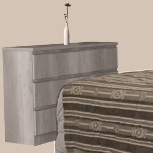 COMODA 6 CAJONES 1.16 M Y MESAS DE LUZ