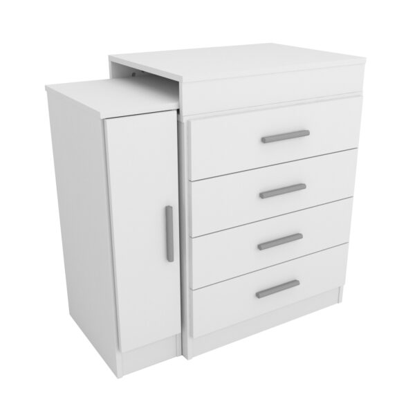 Escritorio Mesa Extensible con Cajonera - Imagen 4