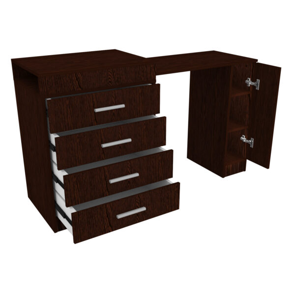 Escritorio Mesa Extensible con Cajonera - Imagen 8