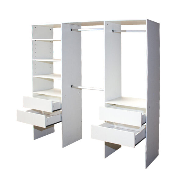 VESTIDOR INTERIOR DE PLACARD EXTENSIBLE 1.65 A 2.25 M - Imagen 2
