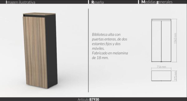 MUEBLES DE OFICINA LINEA INDUSTRIAL (ESCRITORIOS,BIBLIOTECAS) - Imagen 7