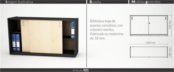 MUEBLES DE OFICINA LINEA CLASIC (ESCRITORIOS,BIBLIOTECAS,MESAS DIRECTORIO) - Imagen 16