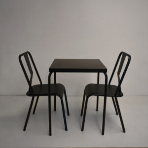 JUEGO 2 SILLAS + MESA ROMA