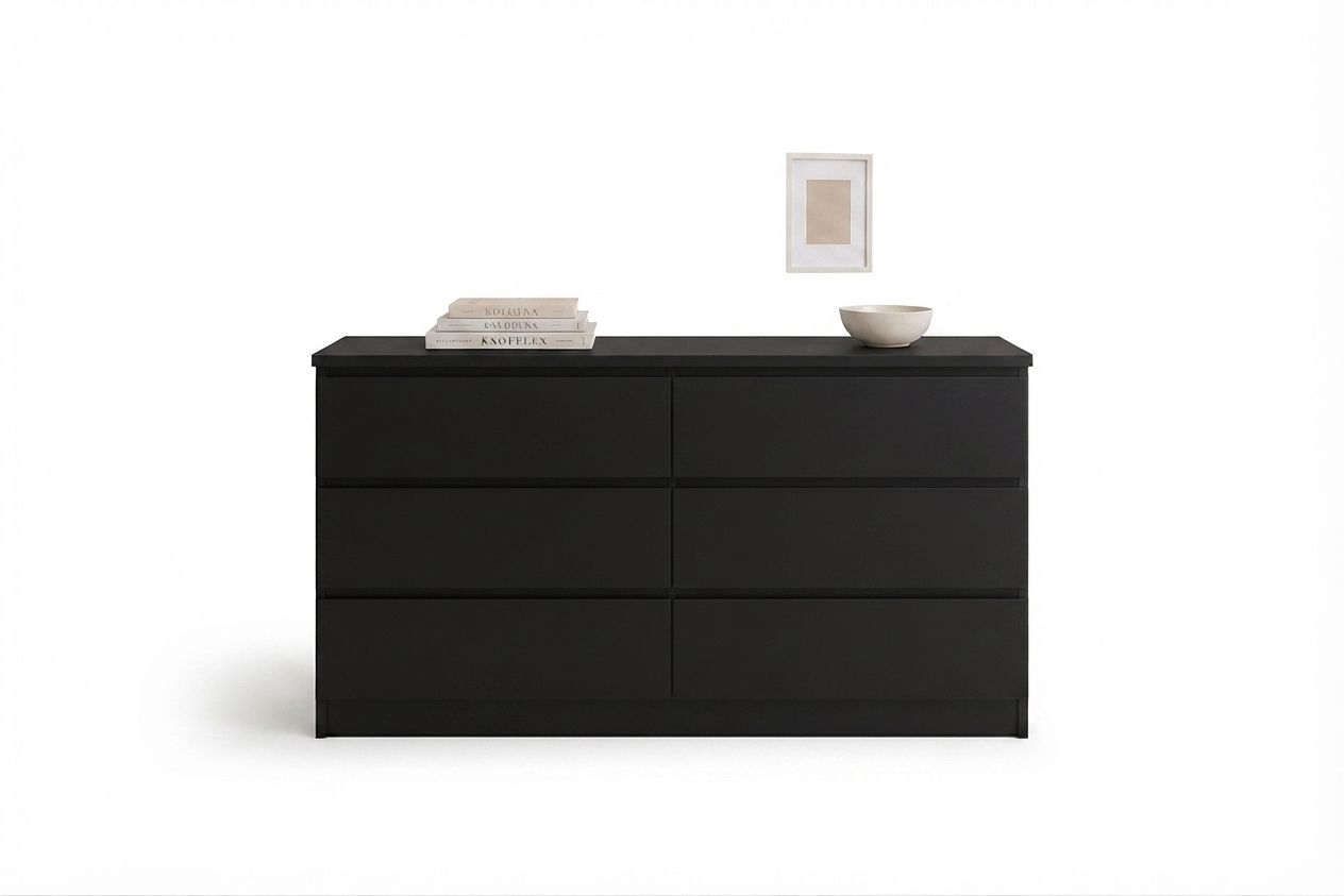 COMODA PRISMA 4/6/8 CAJONES LACA BLANCA - Imagen 8