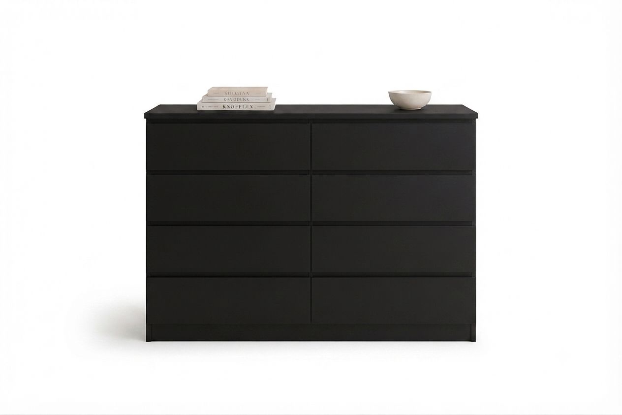COMODA PRISMA 4/6/8 CAJONES LACA BLANCA - Imagen 10