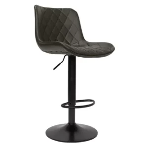 BANQUETAS TAPIZADAS BASE NEGRA