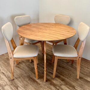 JUEGO MESA 1.10 PARAISO + 4 SILLAS BLENIA