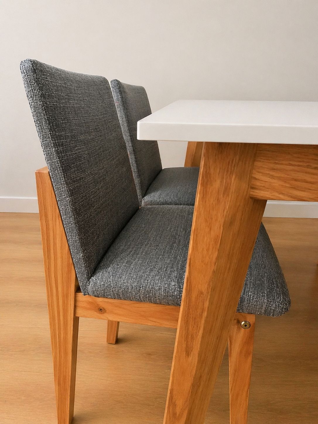 MESA DE 1.30 X 80 + 4 SILLAS GINER - Imagen 2