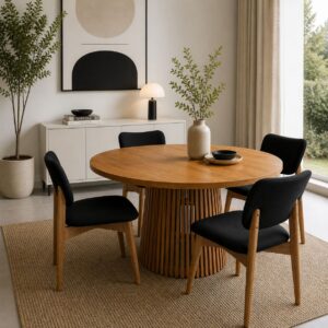 MESA AMAZONAS 1.20 M + 4 SILLAS FRESIA PARAISO