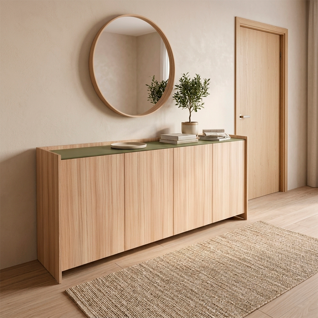 BAHIUT 1.80 M 4 PUERTAS cod.4234 - Imagen 4