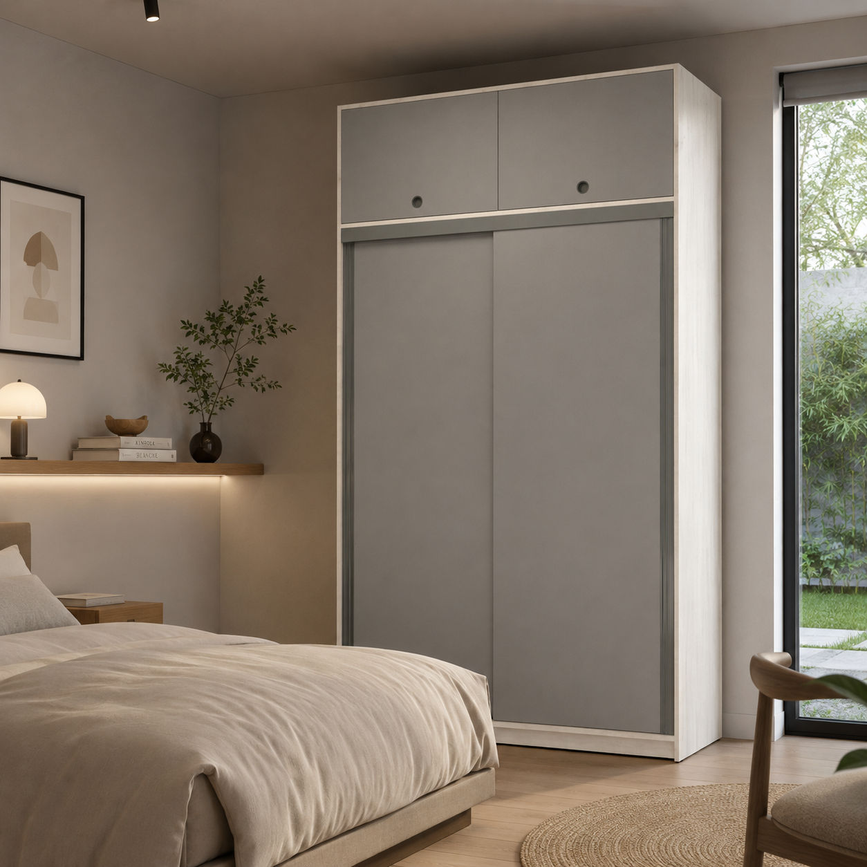 PLACARD 2 PUERTAS 1.30 M CON O SIN BAULERA cod. 6515/6516 - Imagen 14