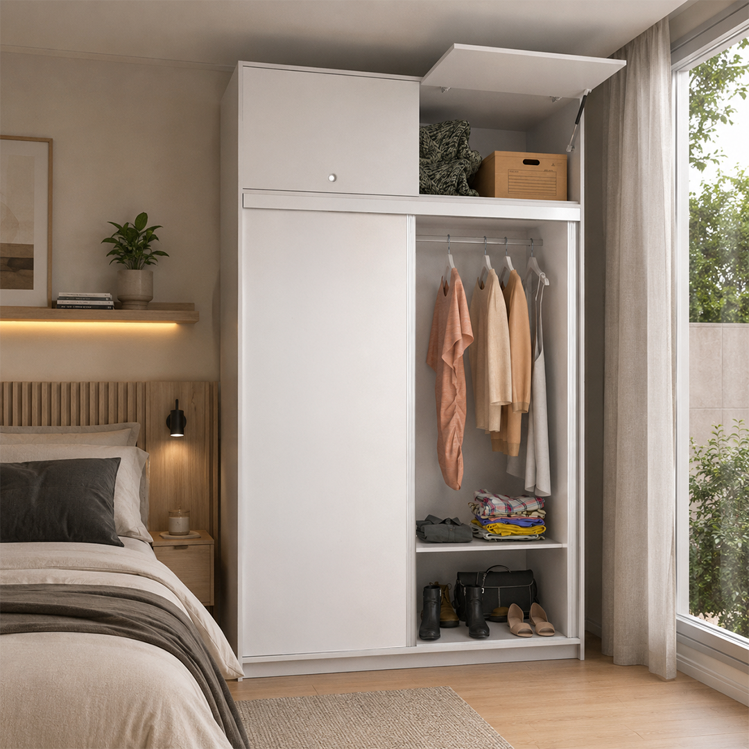 PLACARD 2 PUERTAS 1.30 M CON O SIN BAULERA cod. 6515/6516 - Imagen 15