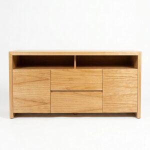 RACK TV MEDIO 2 PUERTAS 2 CAJONES 1.50 M